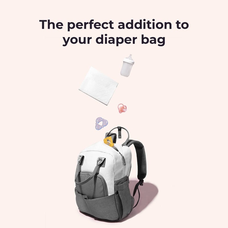 Peekapoo Mini – 25 Pack Disposable Changing Pads for Baby (18 Inches x 16 Inches) Disposable Waterproof Liners, Diaper Changing Pad Protector Mat - Image 5